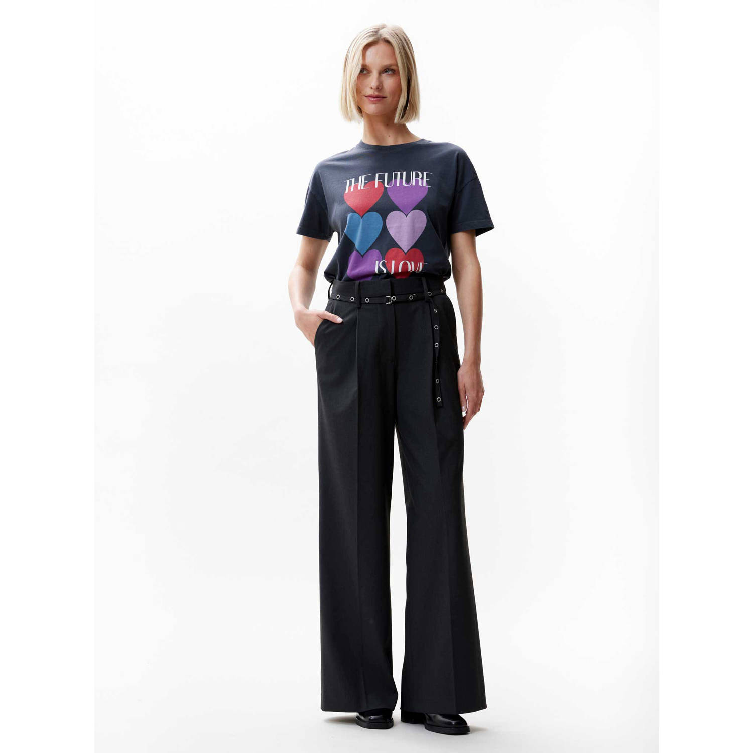 Catwalk Junkie top met printopdruk