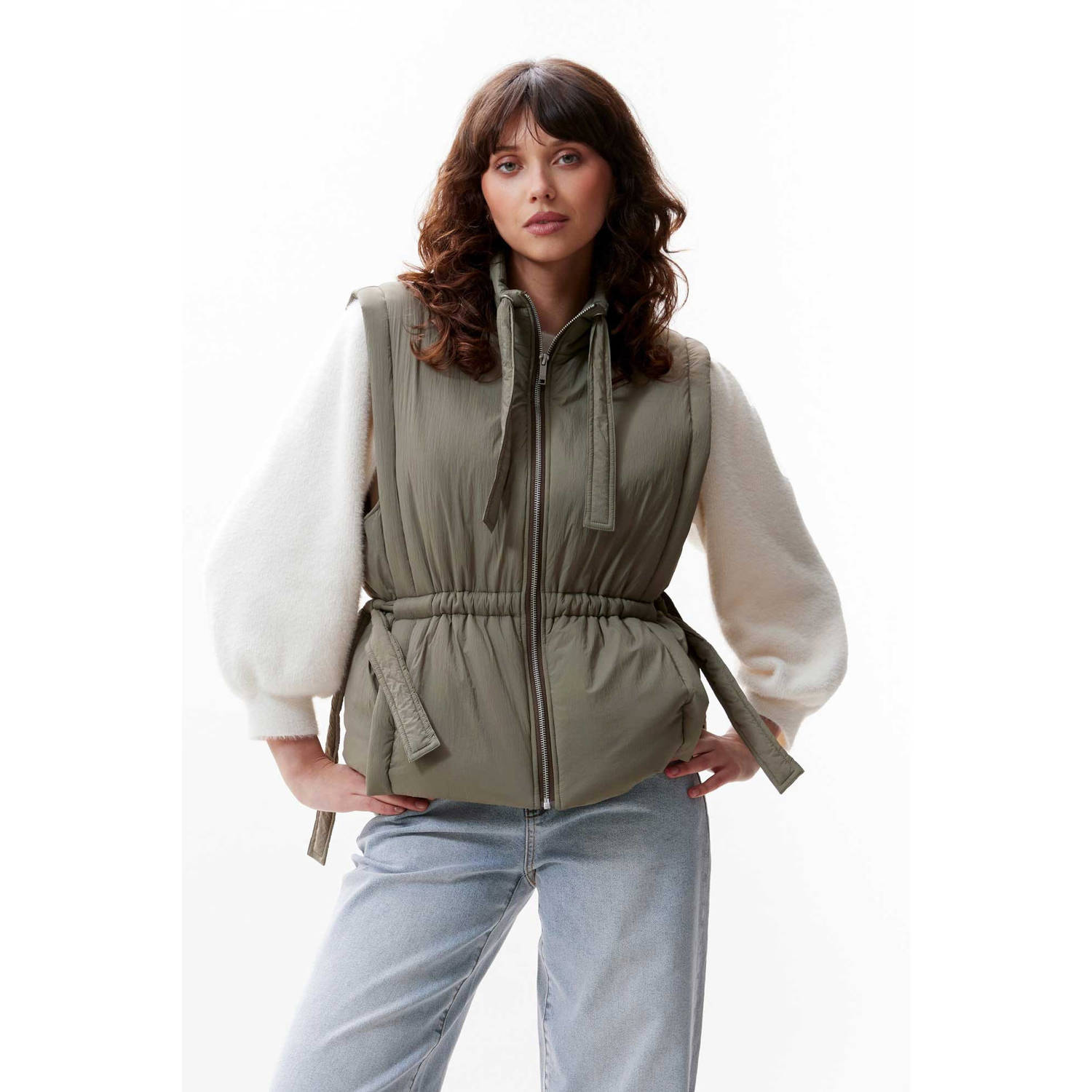 Catwalk Junkie bodywarmer groen
