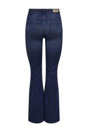 thumbnail: ONLY high waist flared jeans ONLHENNI dark blue denim rinse