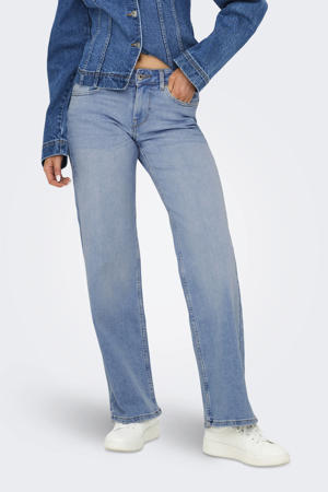 low waist wide leg jeans ONLJUDY light blue denim