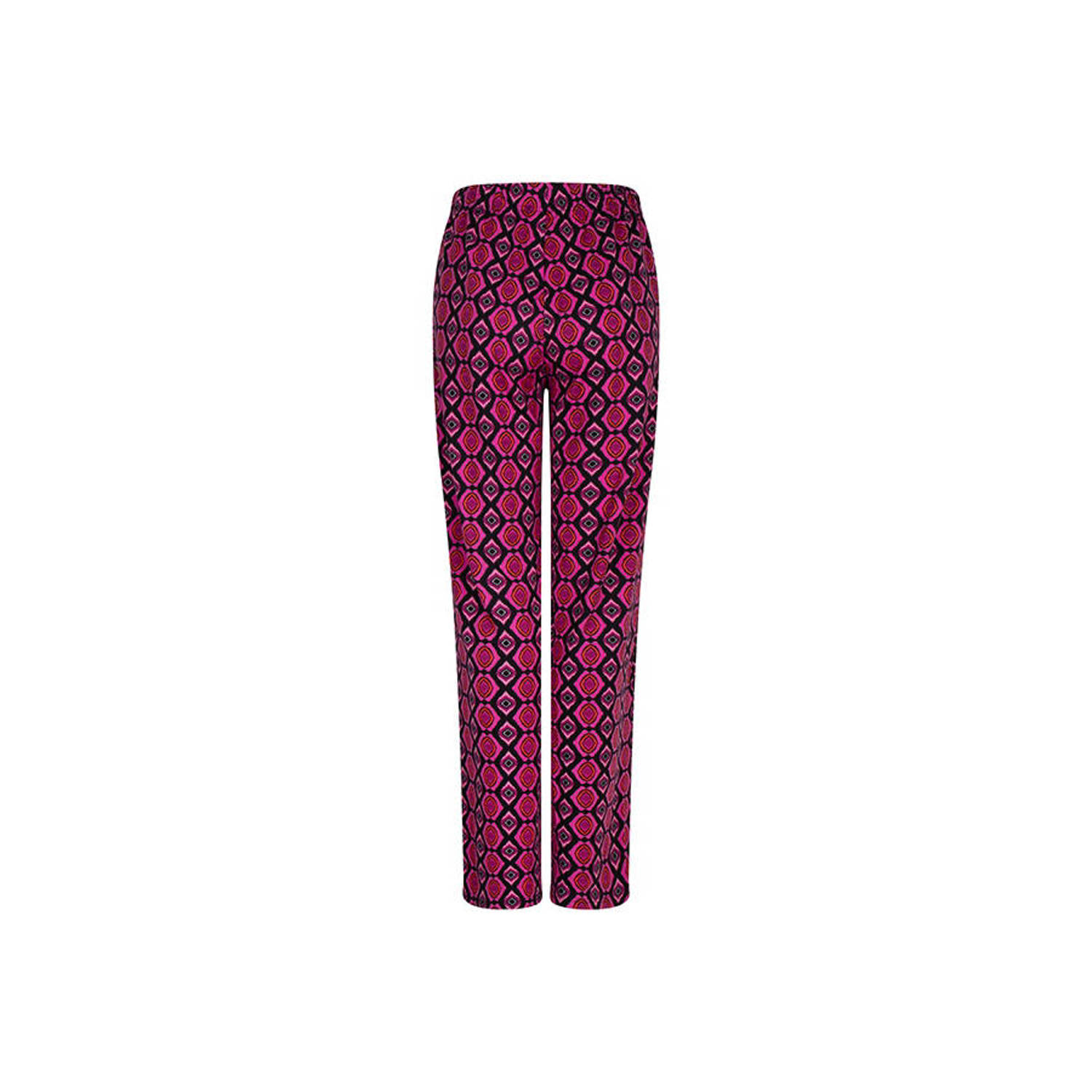 Lofty Manner flared broek met all over print