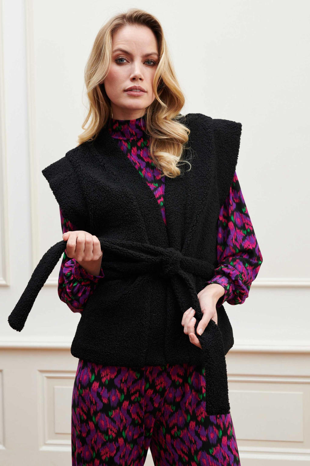 Lofty Manner gilet zwart