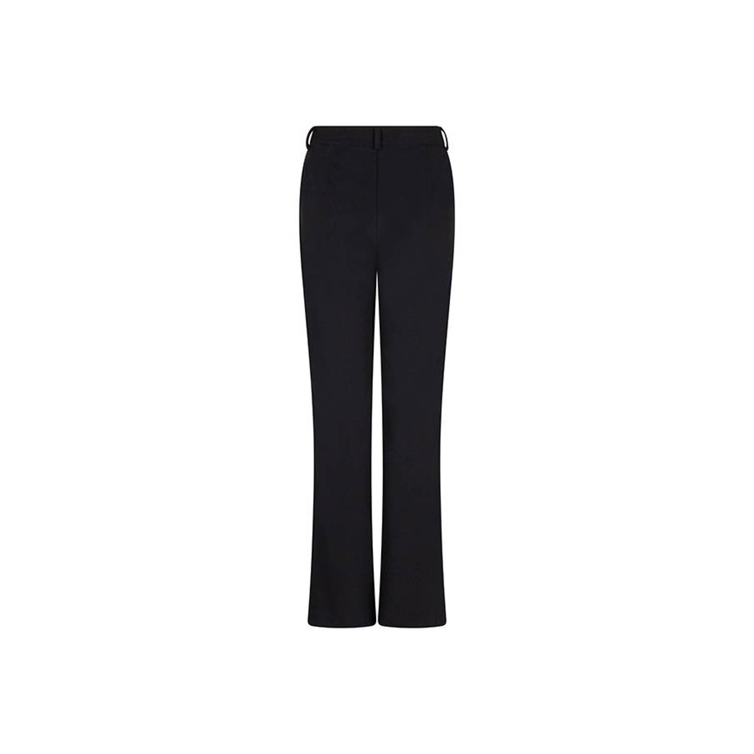 Lofty Manner high waist flared broek zwart