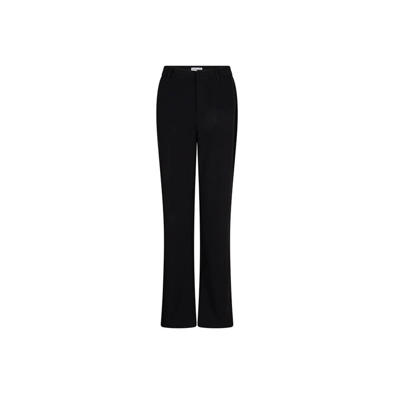 Lofty Manner high waist flared broek zwart