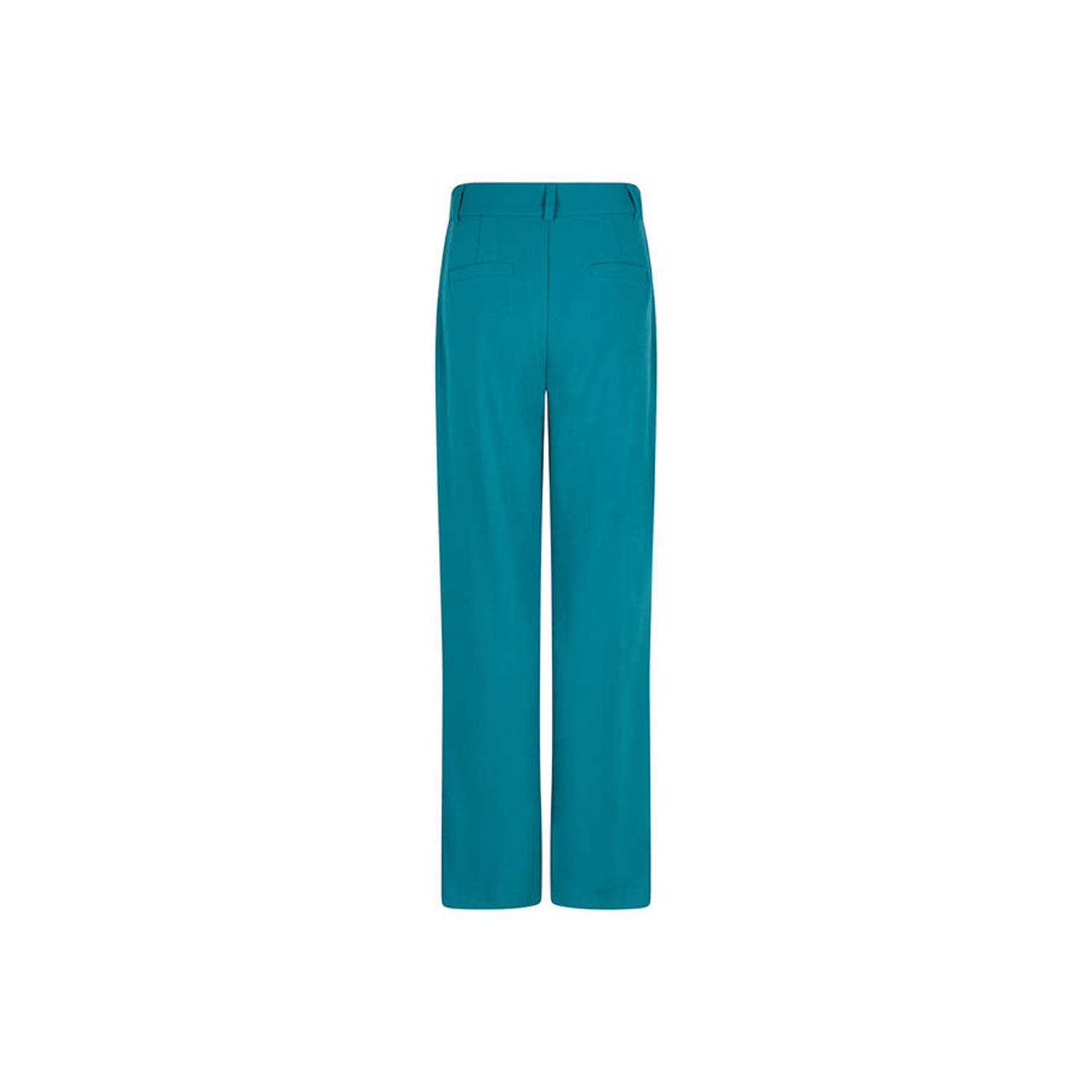 Lofty Manner straight fit pantalon blauw
