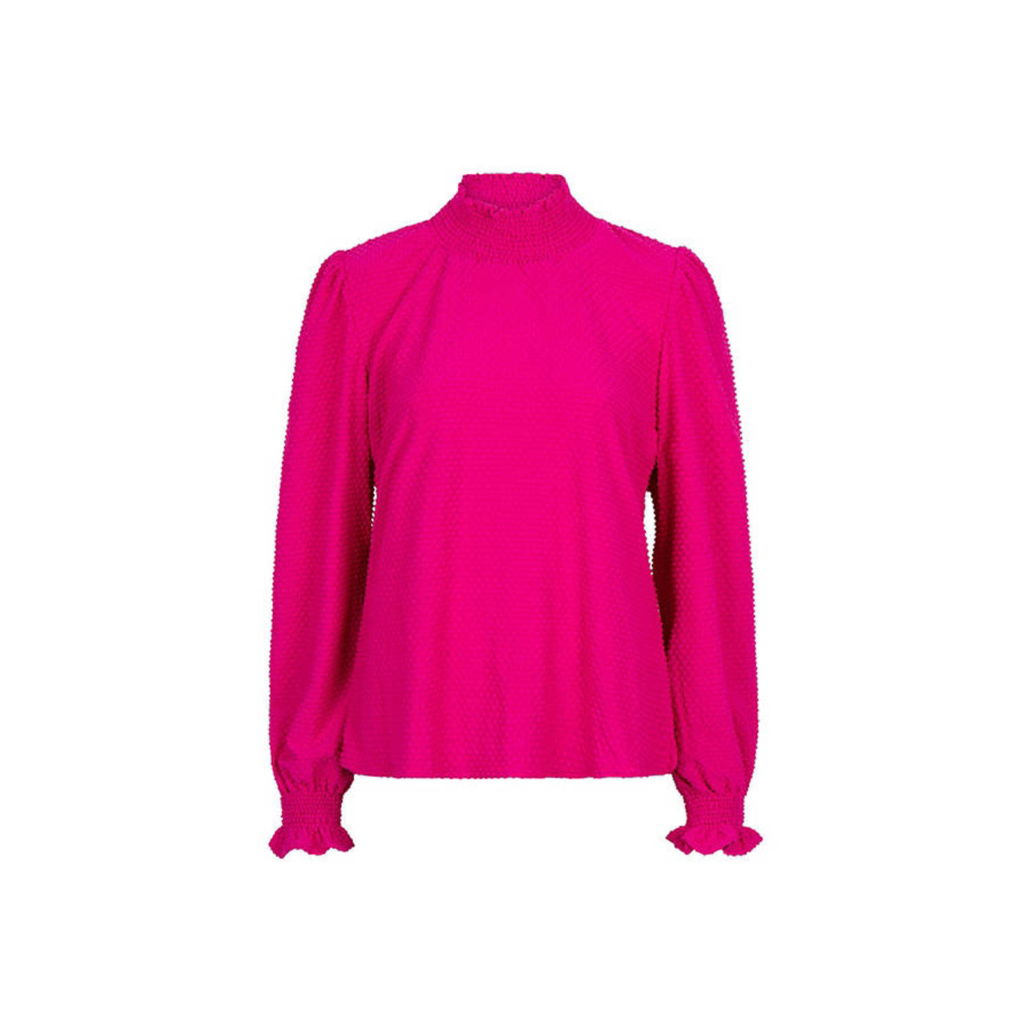 Lofty Manner Herenah Blouse met Lange Mouwen Pink Dames