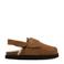 Nubikk suède clogs cognac