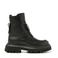 Nubikk Fae Bobbi Jr leren veterboots zwart
