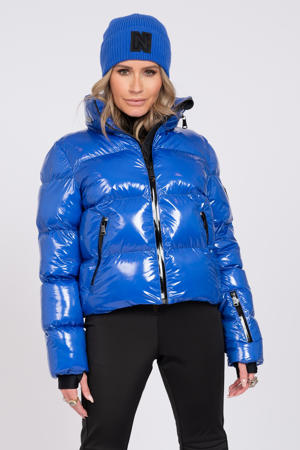 ski-jack Gstaad Laquer blauw
