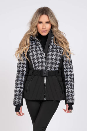 ski-jack Greenwood zwart/grijs