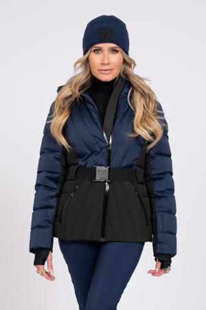 ski-jack Greenwood donkerblauw/zwart