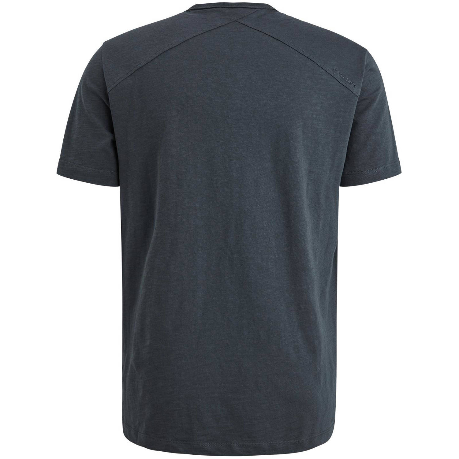 Cast Iron slim fit T-shirt blauw