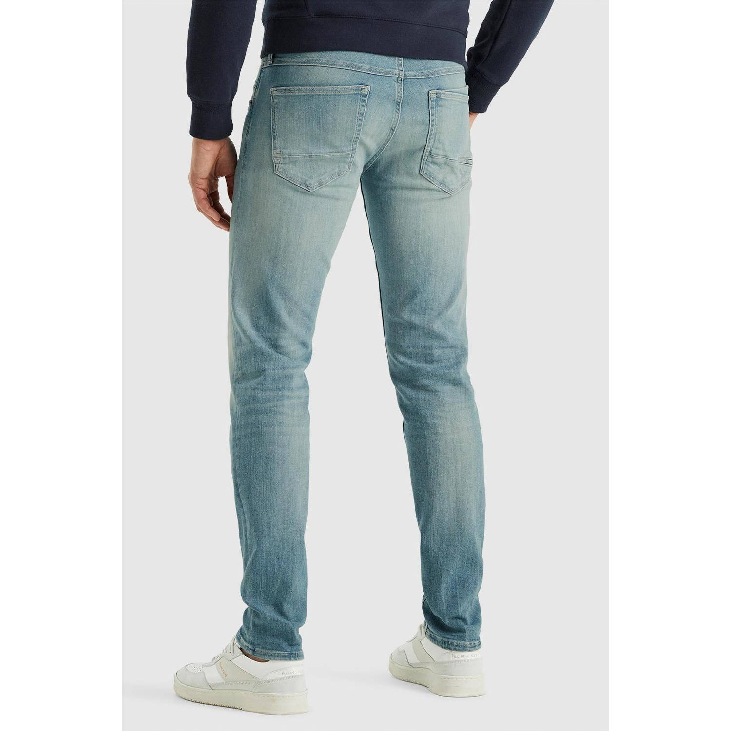 Cast Iron tapered jeans faded green tone