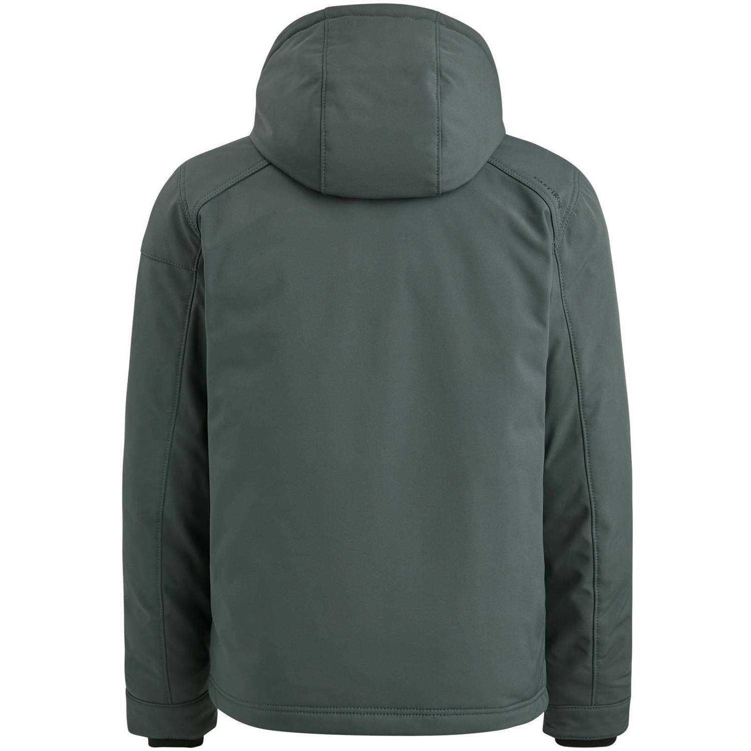 Cast Iron gewatteerde jas groen