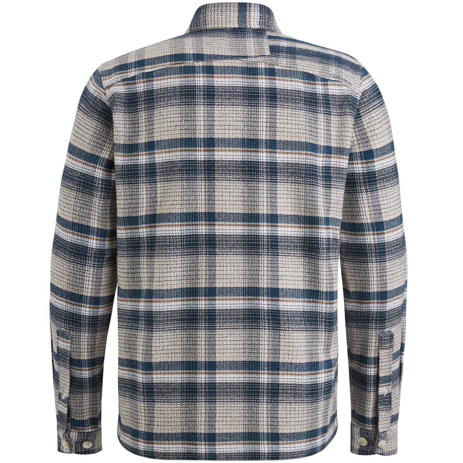 Cast Iron overshirt blauw