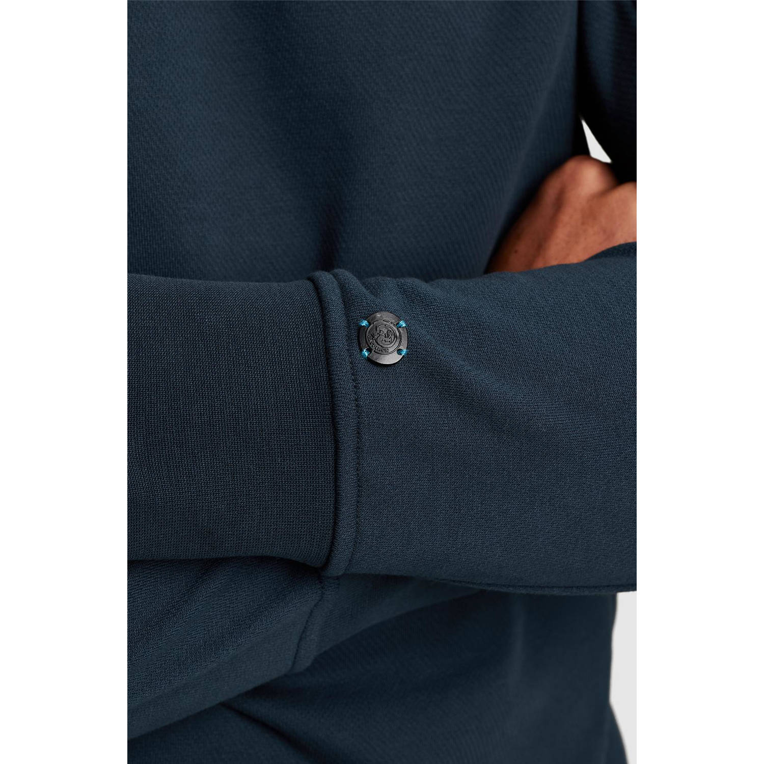 Cast Iron sweater donkerblauw