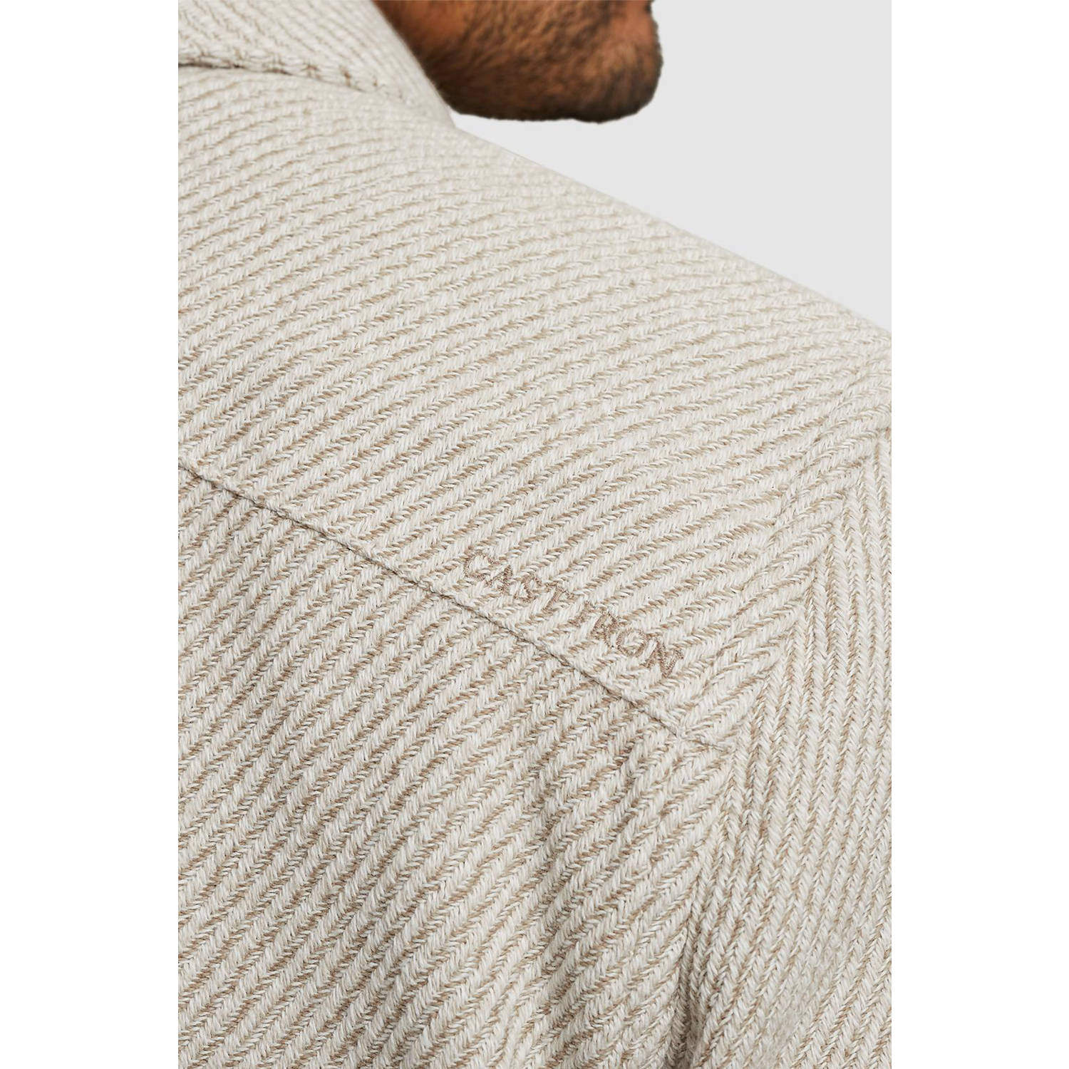 Cast Iron overshirt beige