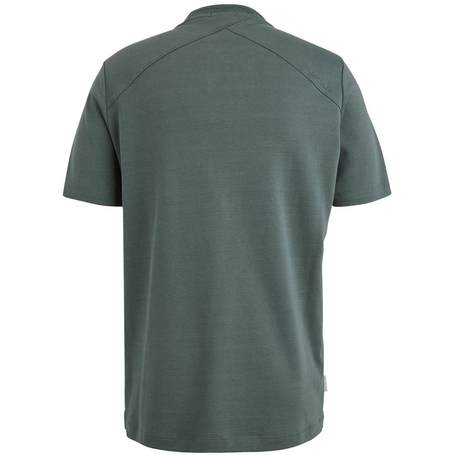Cast Iron regular fit T-shirt groen