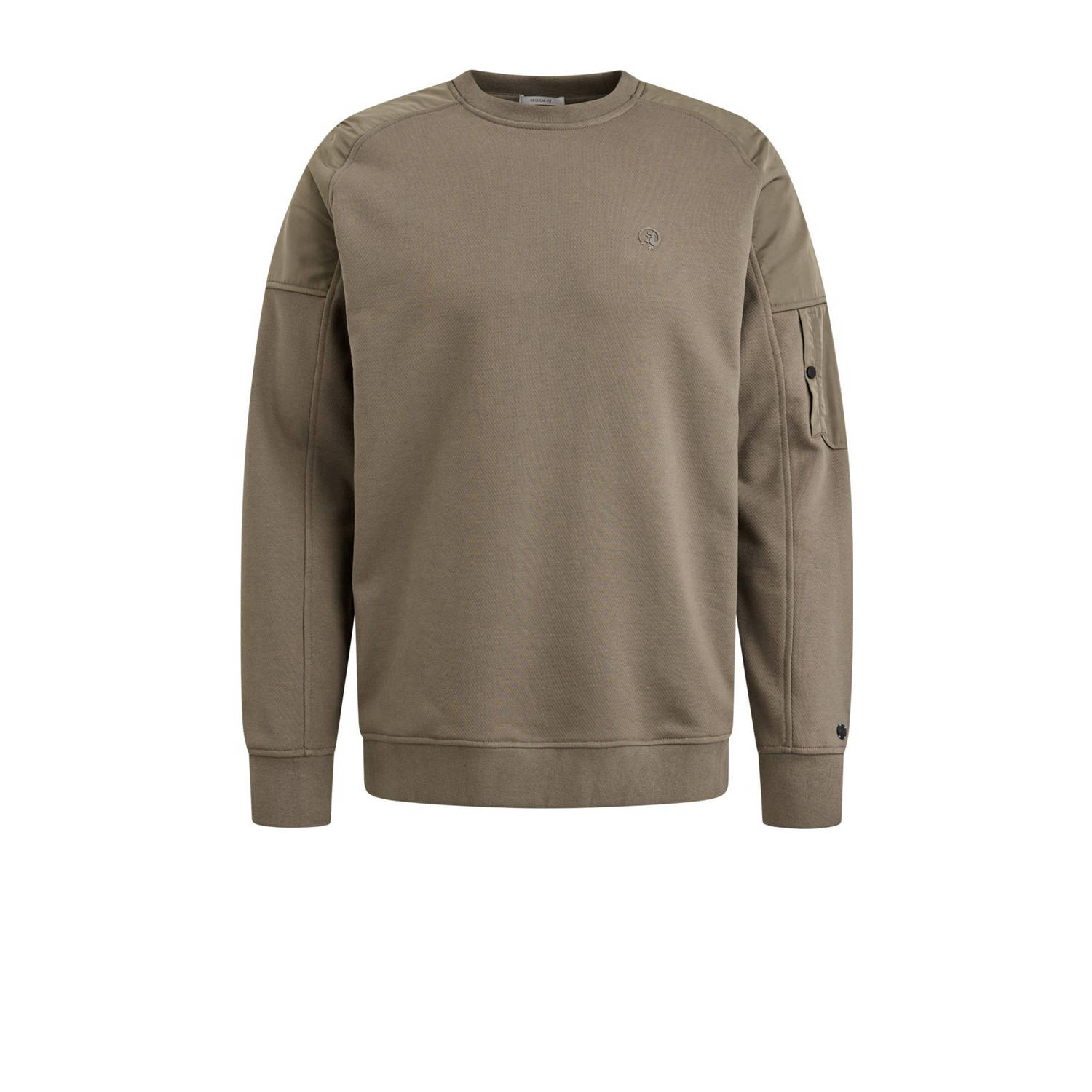 Cast Iron sweater bruin