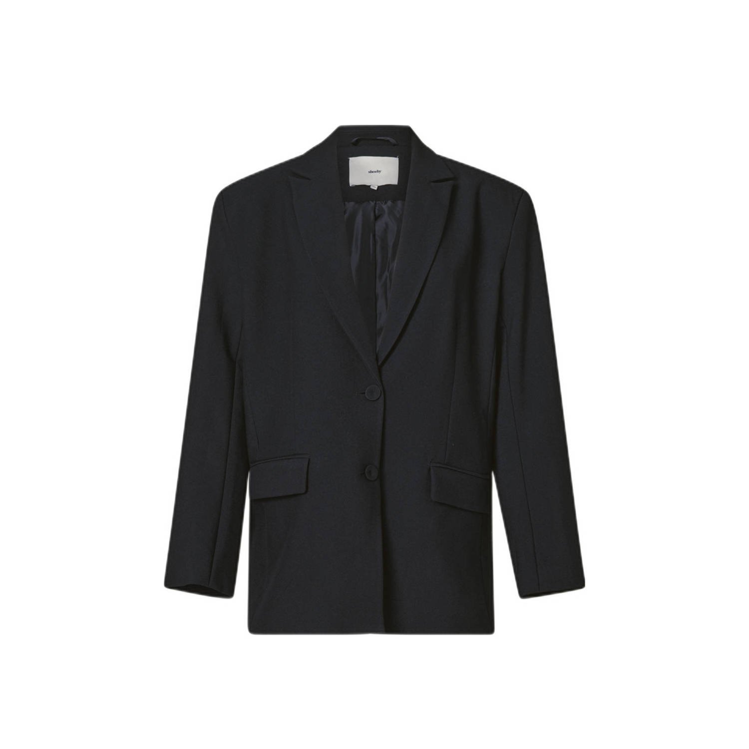 Shoeby oversized blazer strik zwart