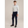 WE Fashion slim fit overhemd lichtgroen