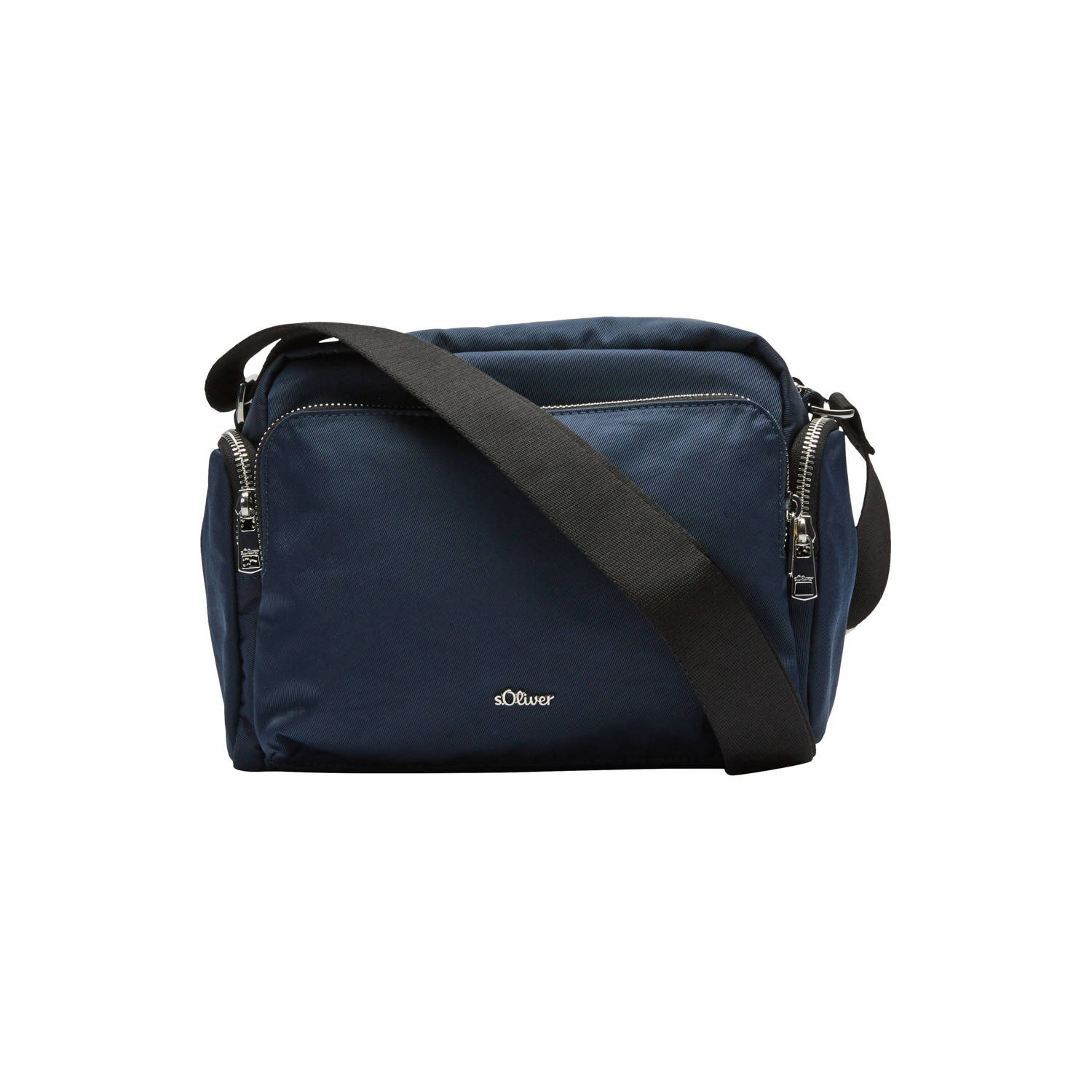 S.Oliver nylon crossbody tas donkerblauw