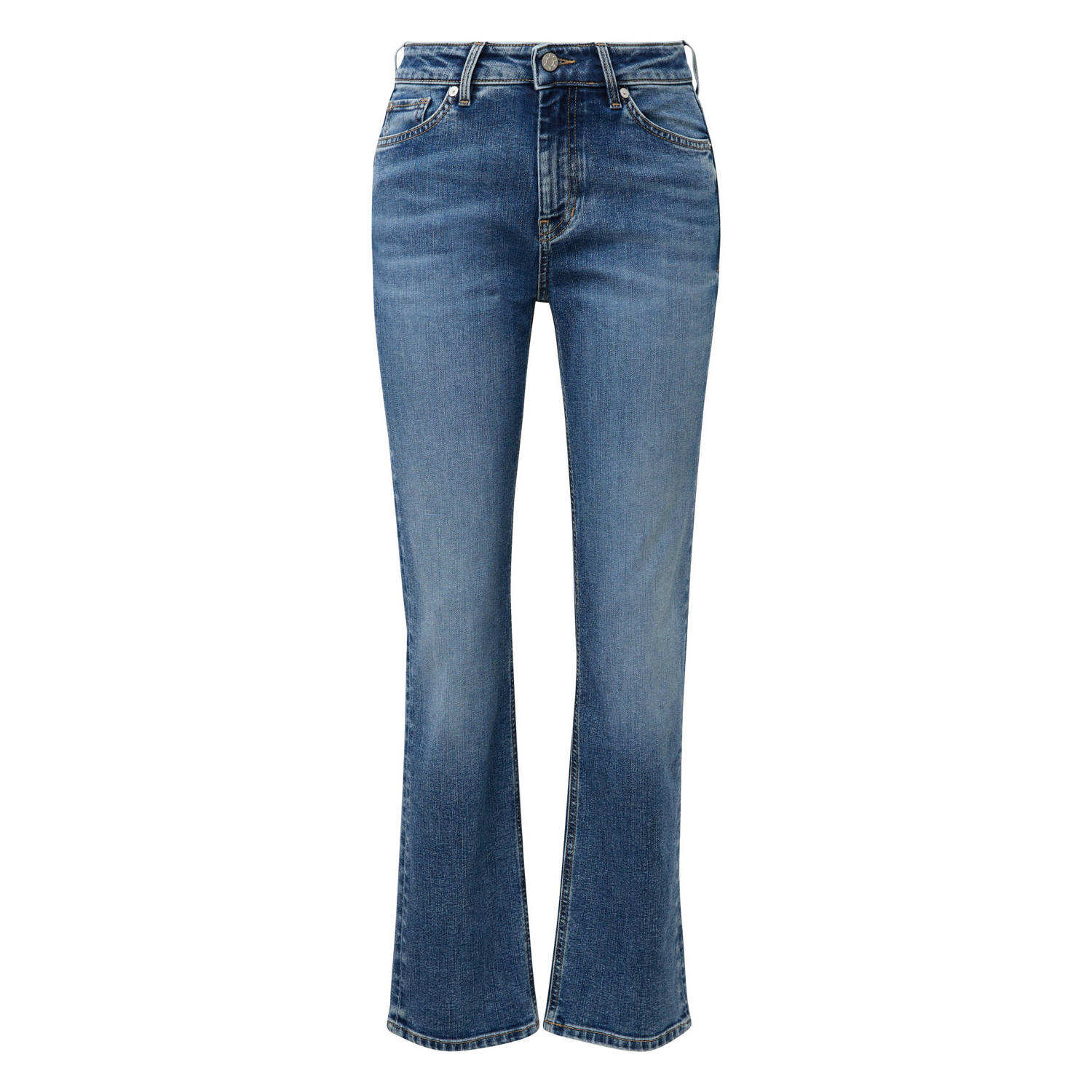 S.Oliver straight jeans Karolin medium blue