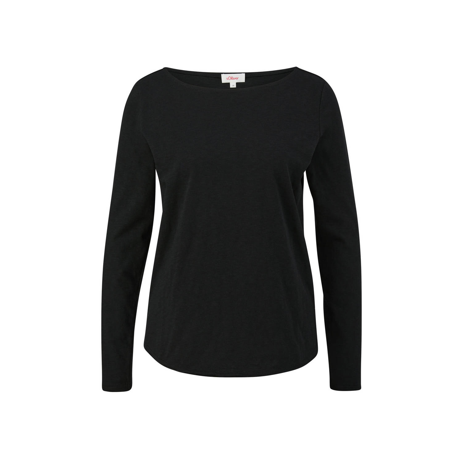 S.Oliver Shirt met lange mouwen met boothals