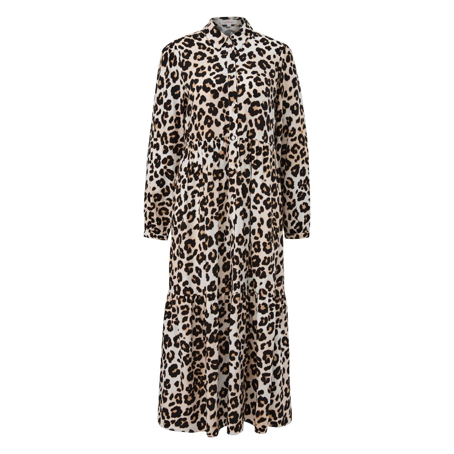 s.Oliver blousejurk met panterprint
