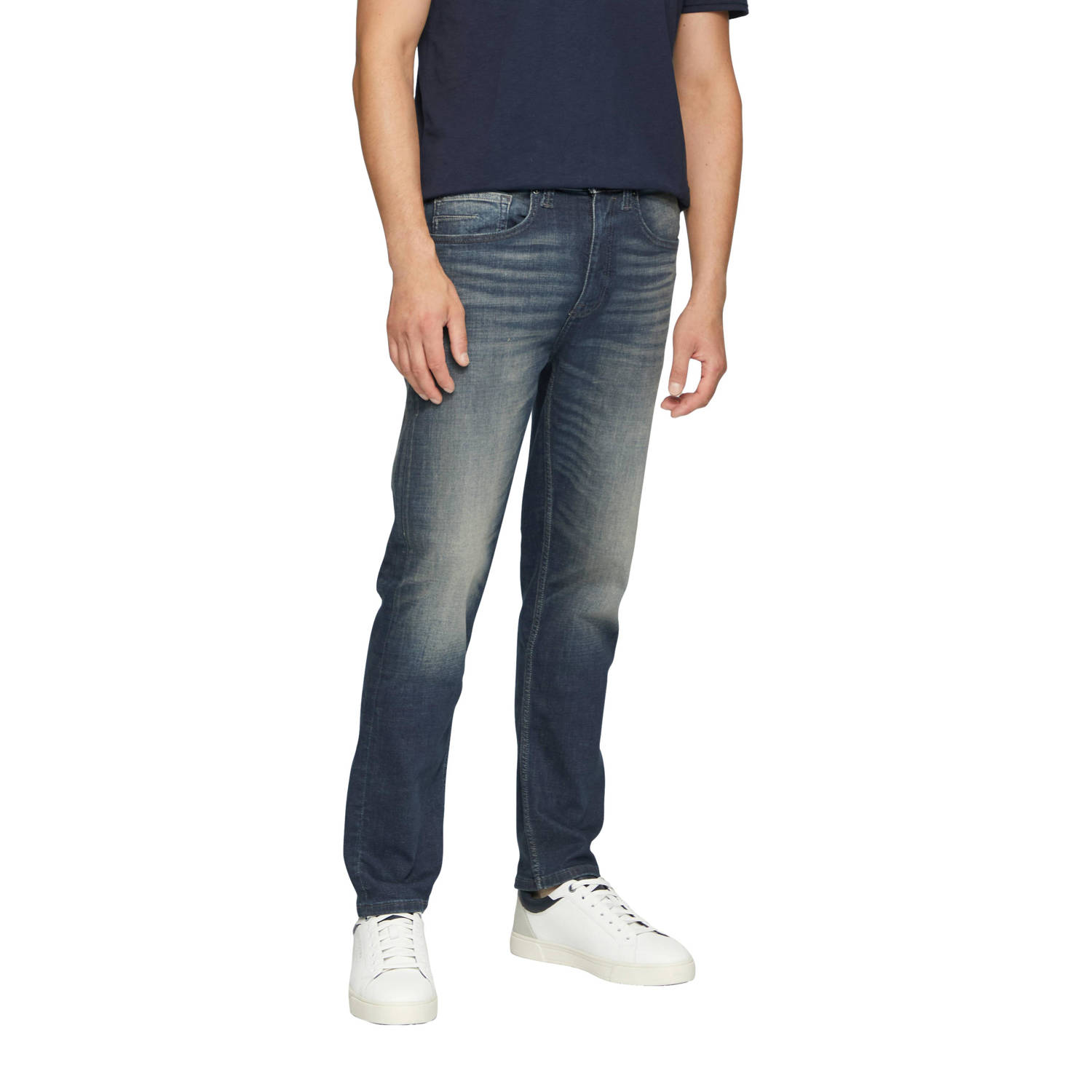s.Oliver regular fit jeans dark blue denim