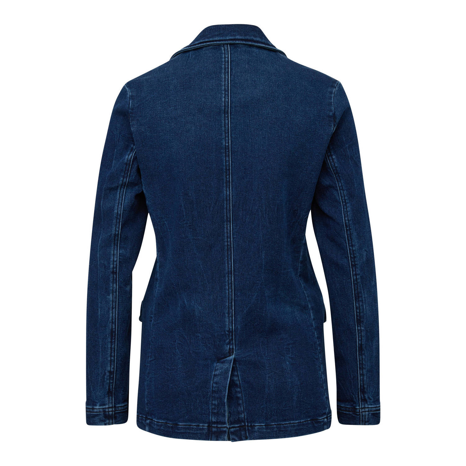 s.Oliver rechtvallende blazer dark blue denim