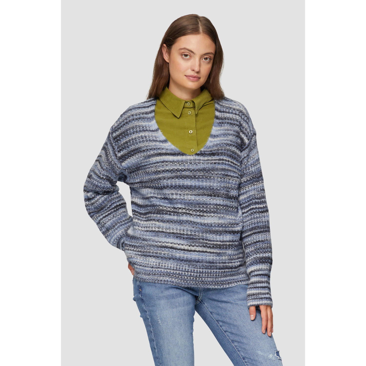 S.Oliver RED LABEL Gebreide pullover met ronde hals