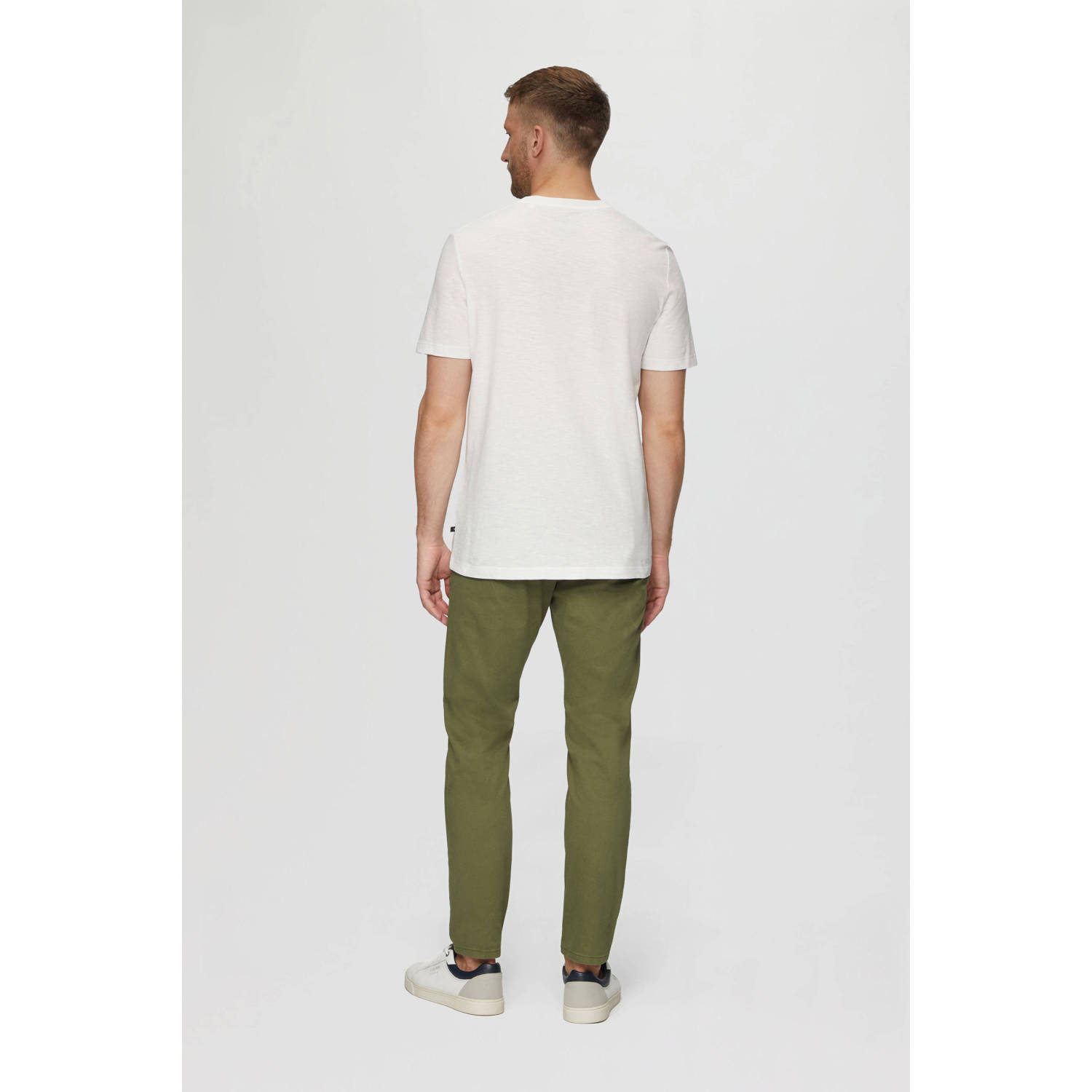 s.Oliver T-shirt met printopdruk wit