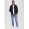 s.Oliver sweatvest met logo donkerblauw