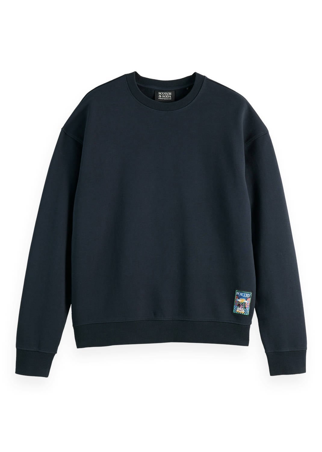 Scotch & Soda sweater donkerbruin | wehkamp