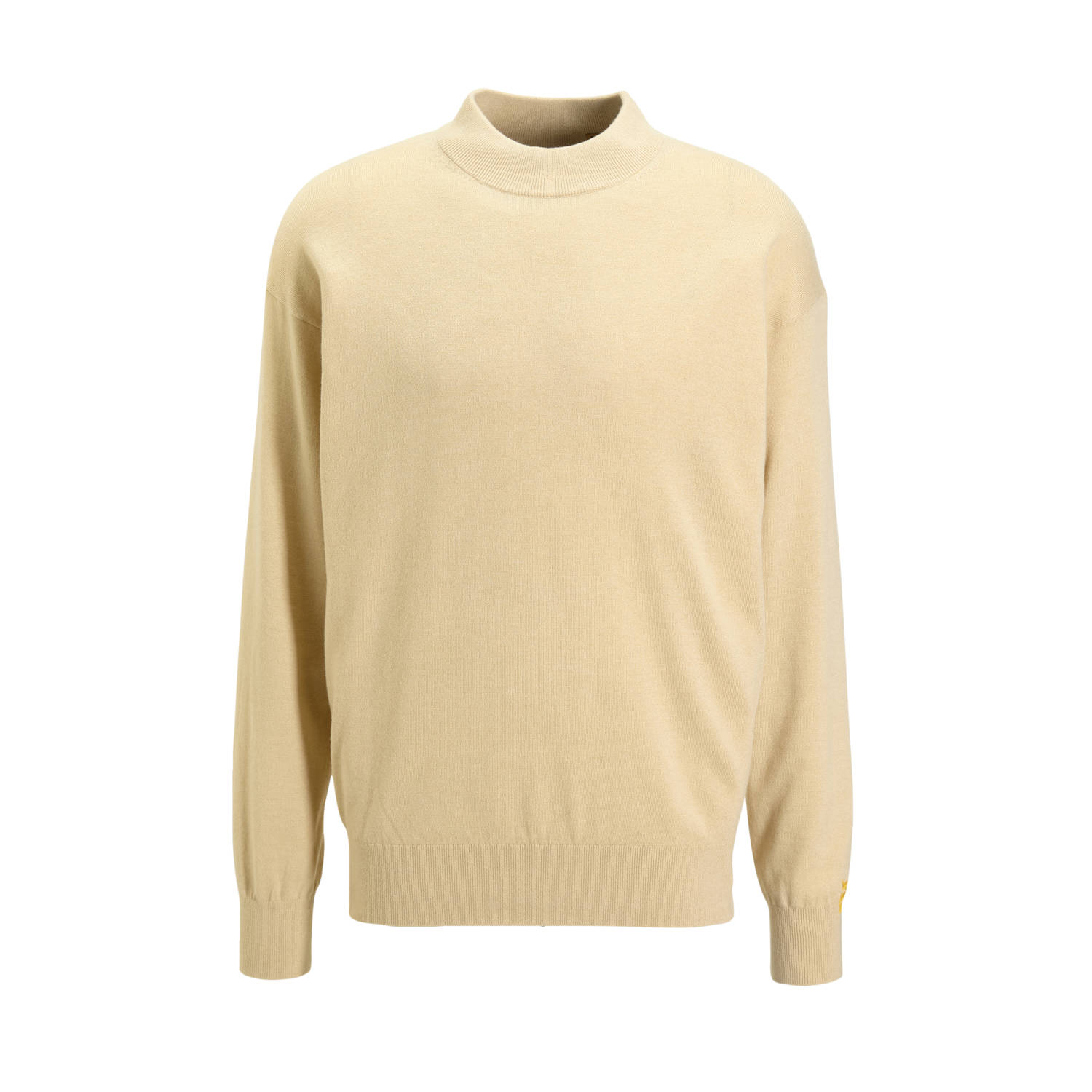 Scotch & Soda wol gebreide trui beige