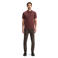Scotch & Soda regular fit polo met logo donkerrood