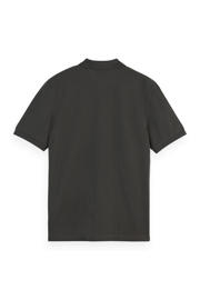 thumbnail: Scotch & Soda regular fit polo met logo dark grey