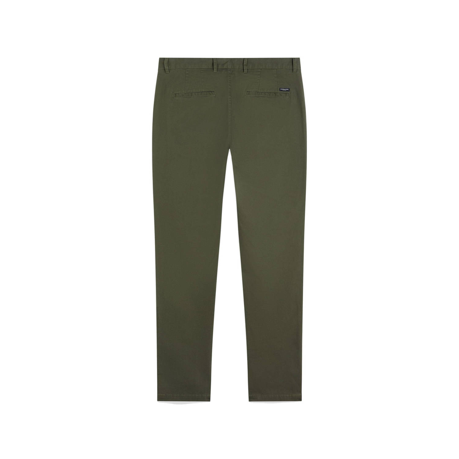 Scotch & Soda regular slim fit chino Stuart dark green