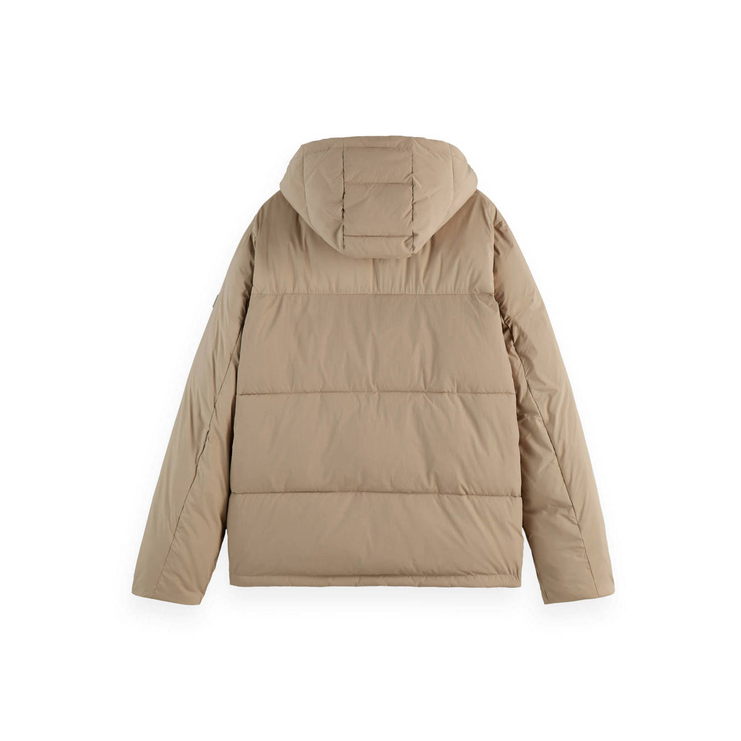 Scotch & Soda gewatteerde jas beige