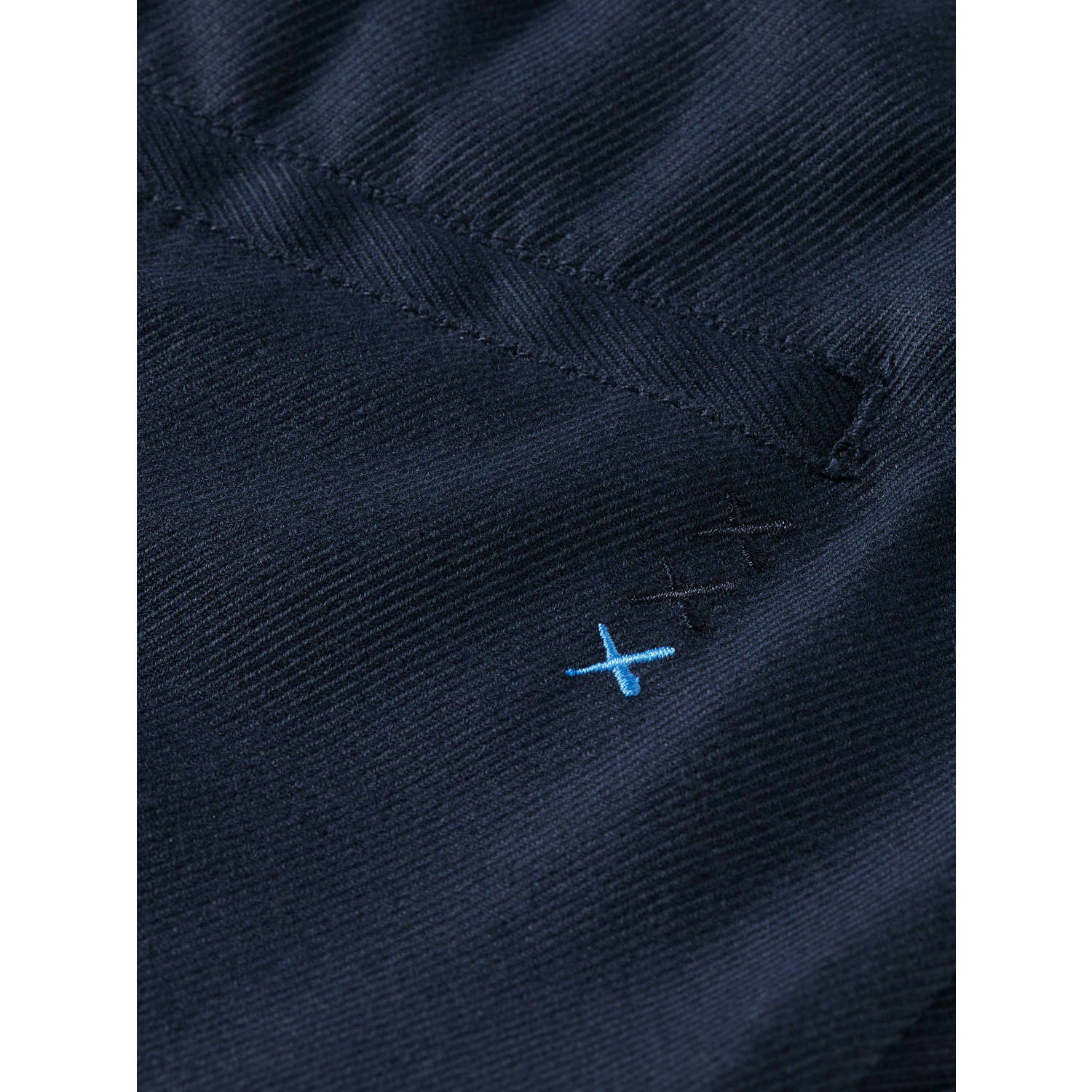 Scotch & Soda regular fit broek MORTON donkerblauw