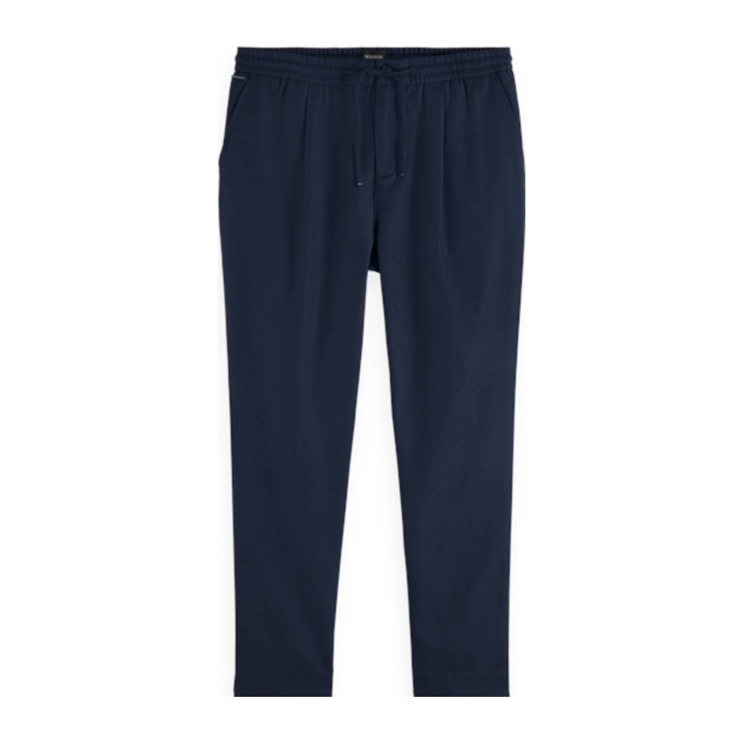 Scotch & Soda regular fit broek MORTON donkerblauw