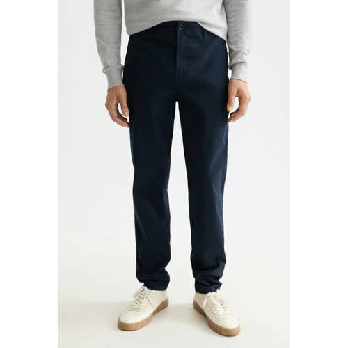 Scotch & Soda regular slim fit chino Stuart navy afbeelding
