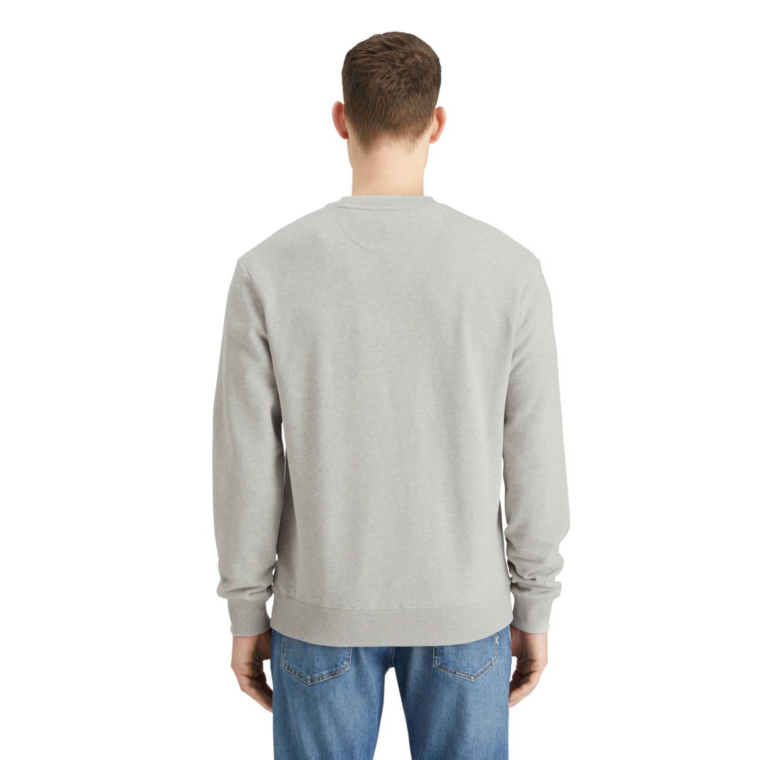 Scotch & Soda sweater grijs melange
