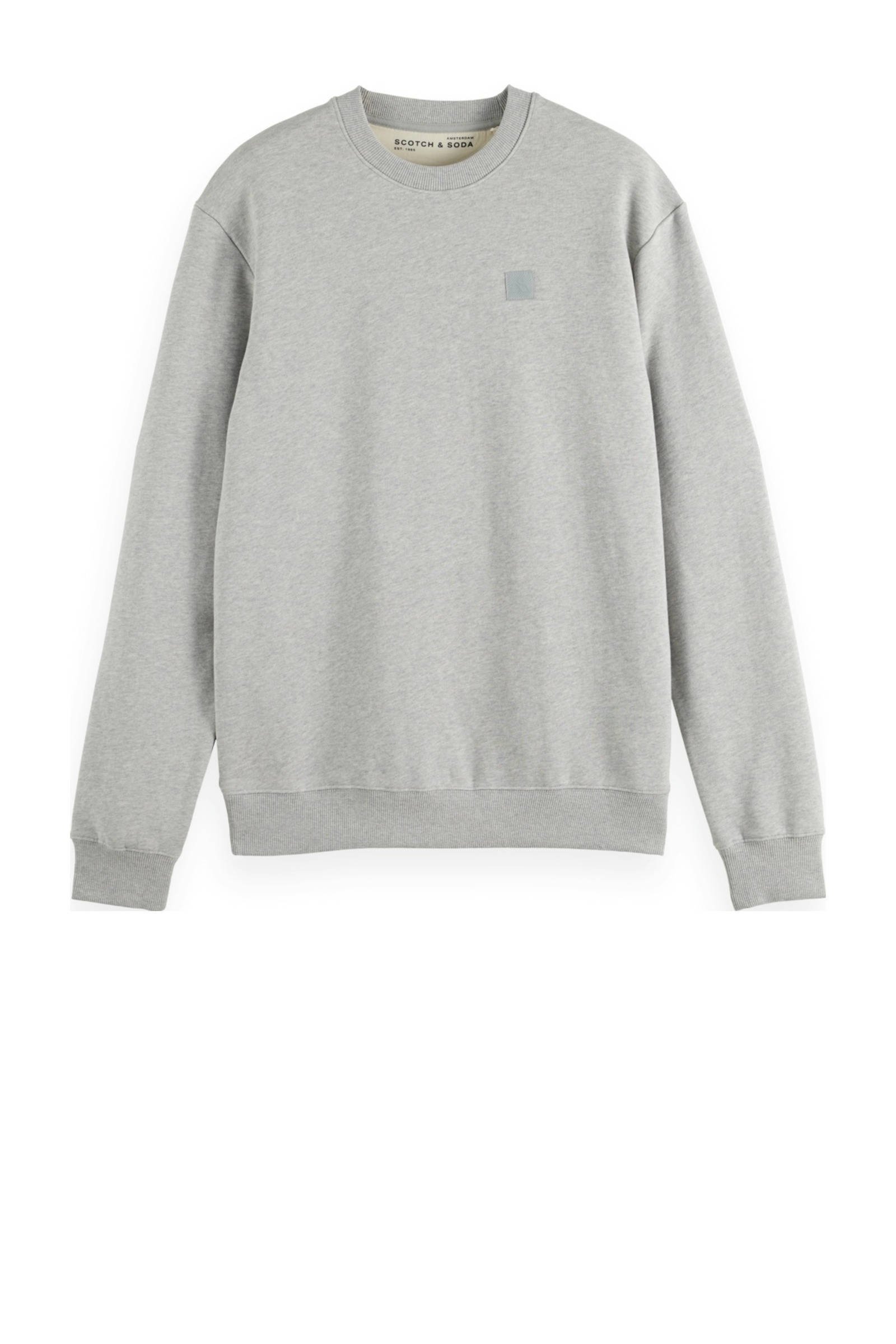 sweater grijs melange