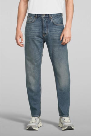 tapered fit jeans Dean medium blue denim