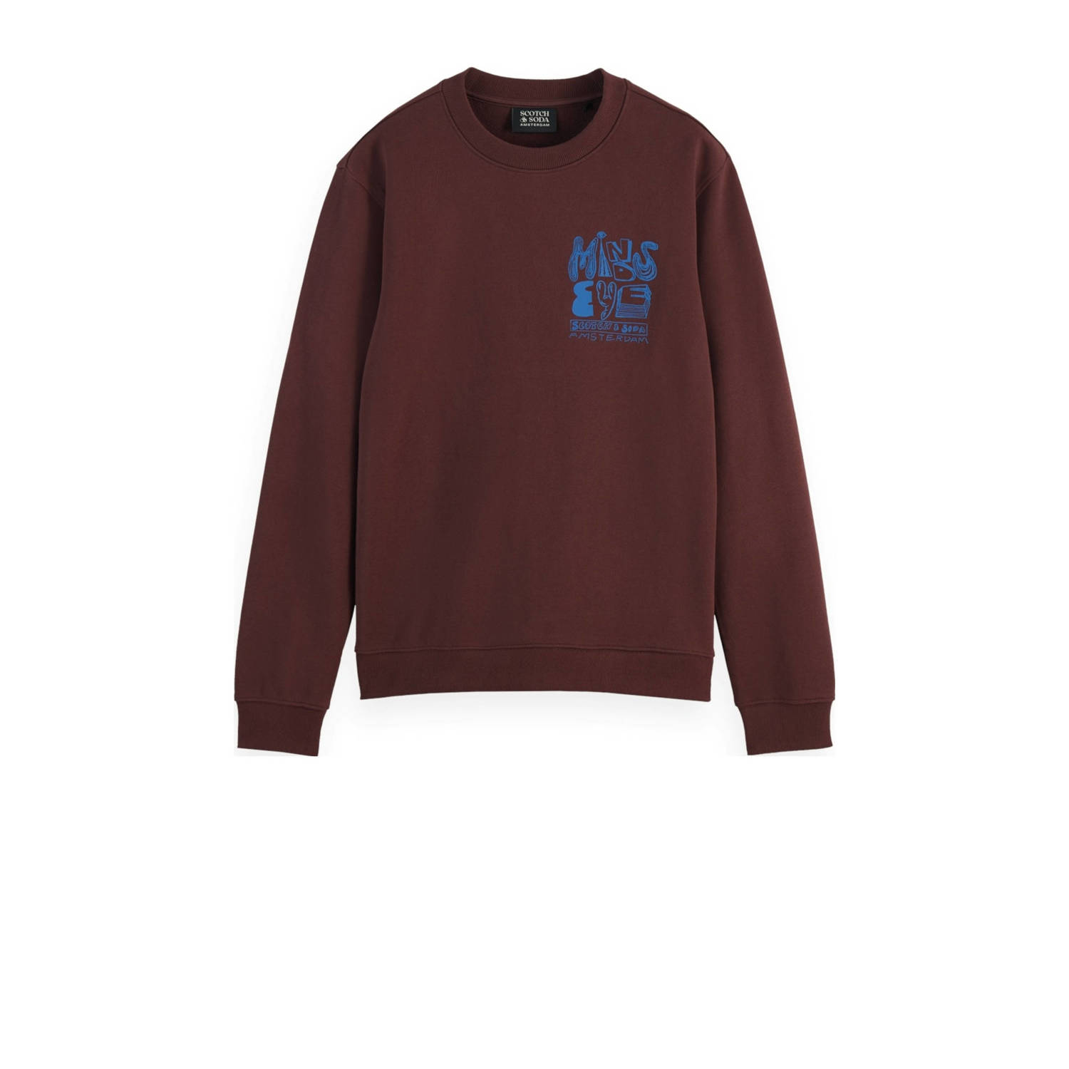 Scotch & Soda sweater donkerrood