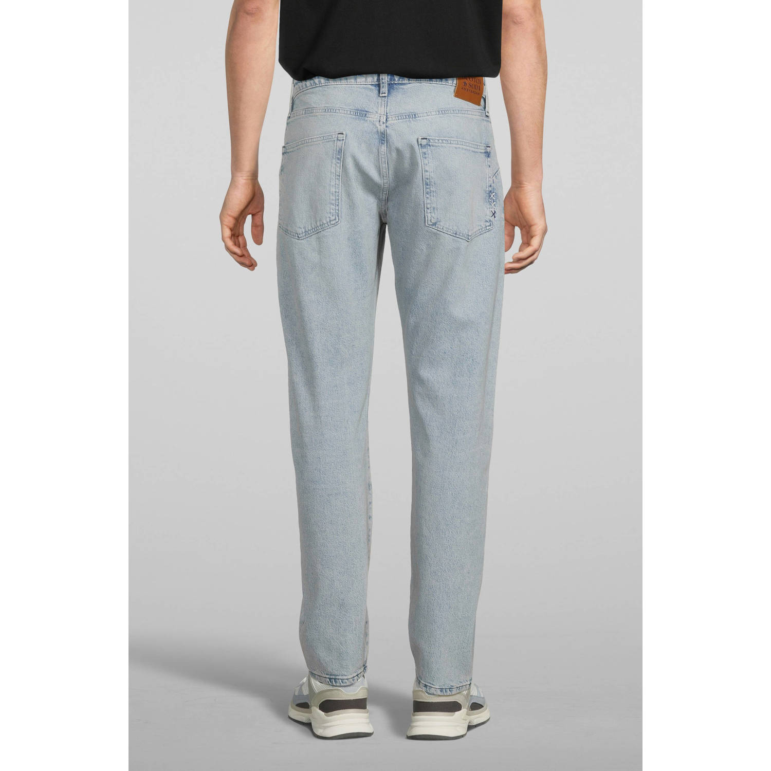 Scotch & Soda straight leg jeans The Zee blue story