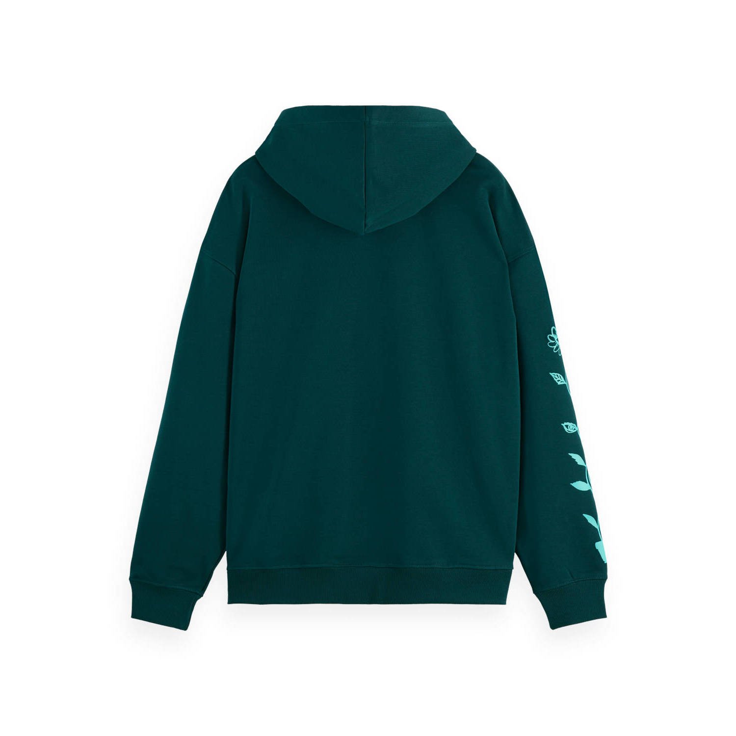 Scotch & Soda hoodie donkergroen