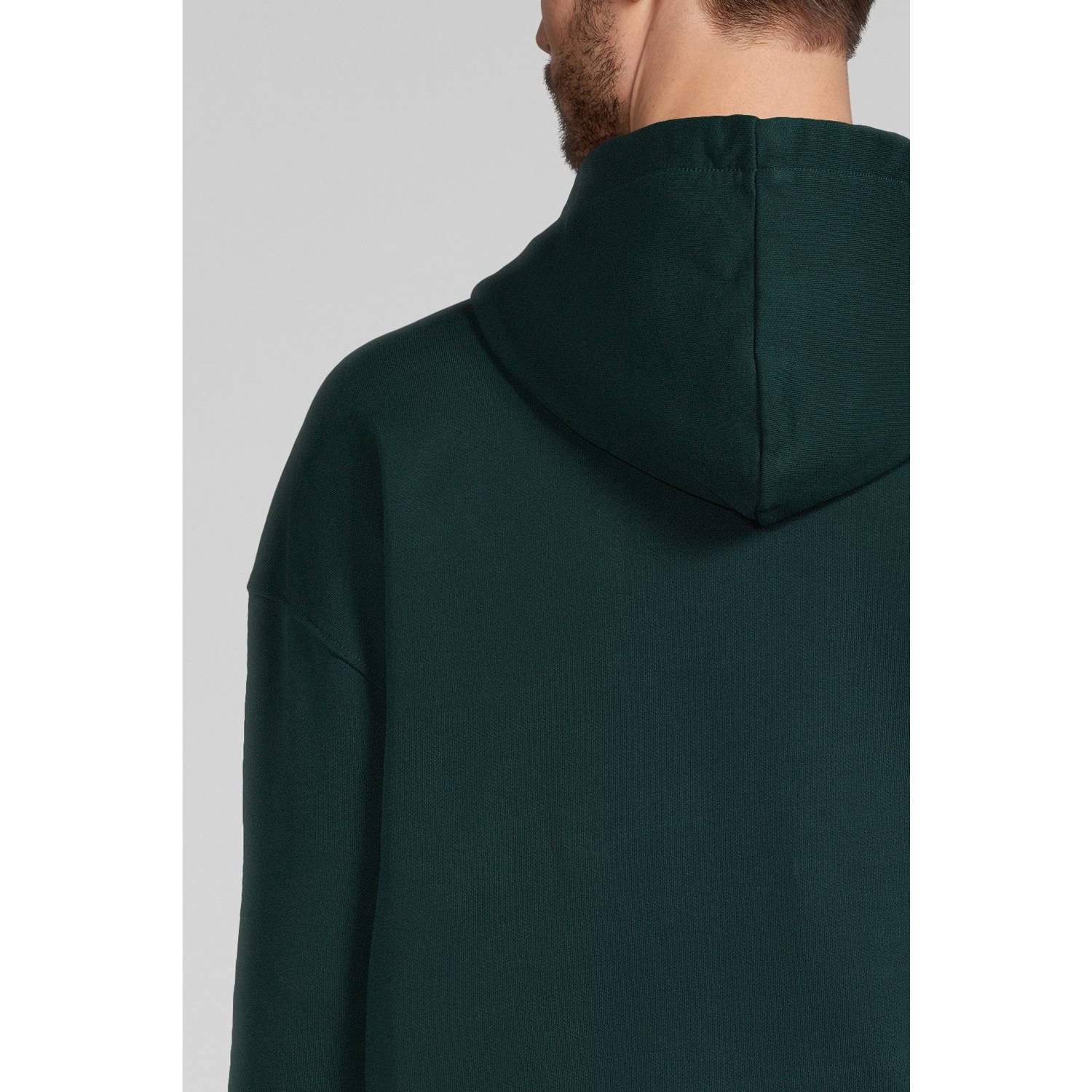 Scotch & Soda hoodie donkergroen